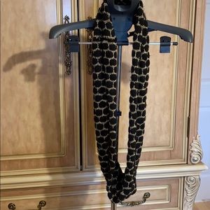FREE add on Black and gold scarf